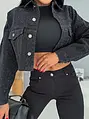 Dámske push-up fashion rifle s vysokým pásom FEMME